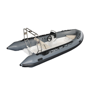 Yate de Lujo RIB-520A con Certificación CE, Barco Inflable de Fibra de Vidrio Económico para Pesca, Rescate, Turismo y Patrulla - Product Image 4