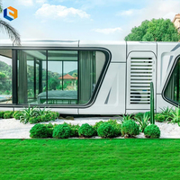 Maison en conteneur préfabriquée Villa d'hôtel capsule avec expédition mobile Chambre à coucher minuscule sous forme préfabriquée