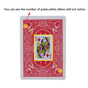 Nouvelles cartes de <span class=keywords><strong>poker</strong></span> magique marquées, des cartes à jouer transparentes, des tours de magie simples mais inattendus - Product Image 6