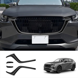 แถบตกแต่งกระจังหน้ารถยนต์ ชุดแต่งกระจังหน้า สำหรับ Mazda 3 Axela CX60 ปี 2020-2025 - Product Image 1
