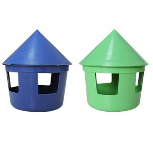 Boîte à terre en plastique de haute qualité <span class=keywords><strong>pour</strong></span> pigeons voyageurs - Alimentation/abreuvement, boîte à nourriture en terre rouge, auge à sable sain <span class=keywords><strong>pour</strong></span> oiseaux, poulets - Product Image 6