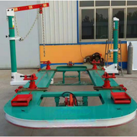 Tonghong TH-5200 Plateforme de redressage hydraulique de châssis de voiture, machine de réparation de carrosserie automobile, table de travail en acier 5200x2100mm, modèle d'usine