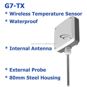 Sensor de Temperatura Inalámbrico de Bajo Consumo, Alarma de Temperatura, Estación Meteorológica, Resistente al Agua, Precisión del 0.25% - Product Image 5
