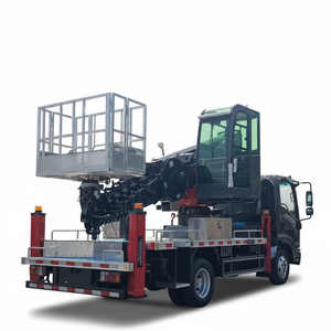 Nouvelle Offre Spéciale : Véhicule <span class=keywords><strong>de</strong></span> Travail Aérien à Flèche Télescopique Diesel avec Hauteur <span class=keywords><strong>de</strong></span> Travail <span class=keywords><strong>de</strong></span> 28m pour l'Installation <span class=keywords><strong>de</strong></span> Panneaux Publicitaires - Product Image 2