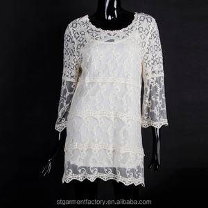 Robe longue maxi personnalisée de style ethnique pour femme, élégante robe de soirée en mousseline florale, broderie chic, patchwork chic, longueur midi - Product Image 2