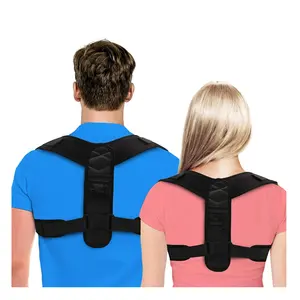 Cinturón de corrección de postura de cuello, espalda y hombros multiusos ajustable cómodo específico para adultos más vendido