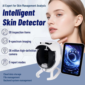 Appareil d'analyse de la peau par IA professionnel Instrument de diagnostic facial Test d'hydratation du visage Analyse faciale Analyseur de peau 3D - Product Image 2