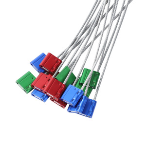 3.5mm dùng một lần mạnh mẽ đôi khóa hợp kim nhôm an ninh Con Dấu Nhà cung cấp cáp con dấu cho xe tải <span class=keywords><strong>container</strong></span> - Product Image 1