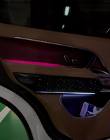 Kit de Luces Interiores para Land Rover Range Rover Sport 2023-2025, Actualización de Iluminación Ambiental, Estilo Estrellado Dinámico y Colorido