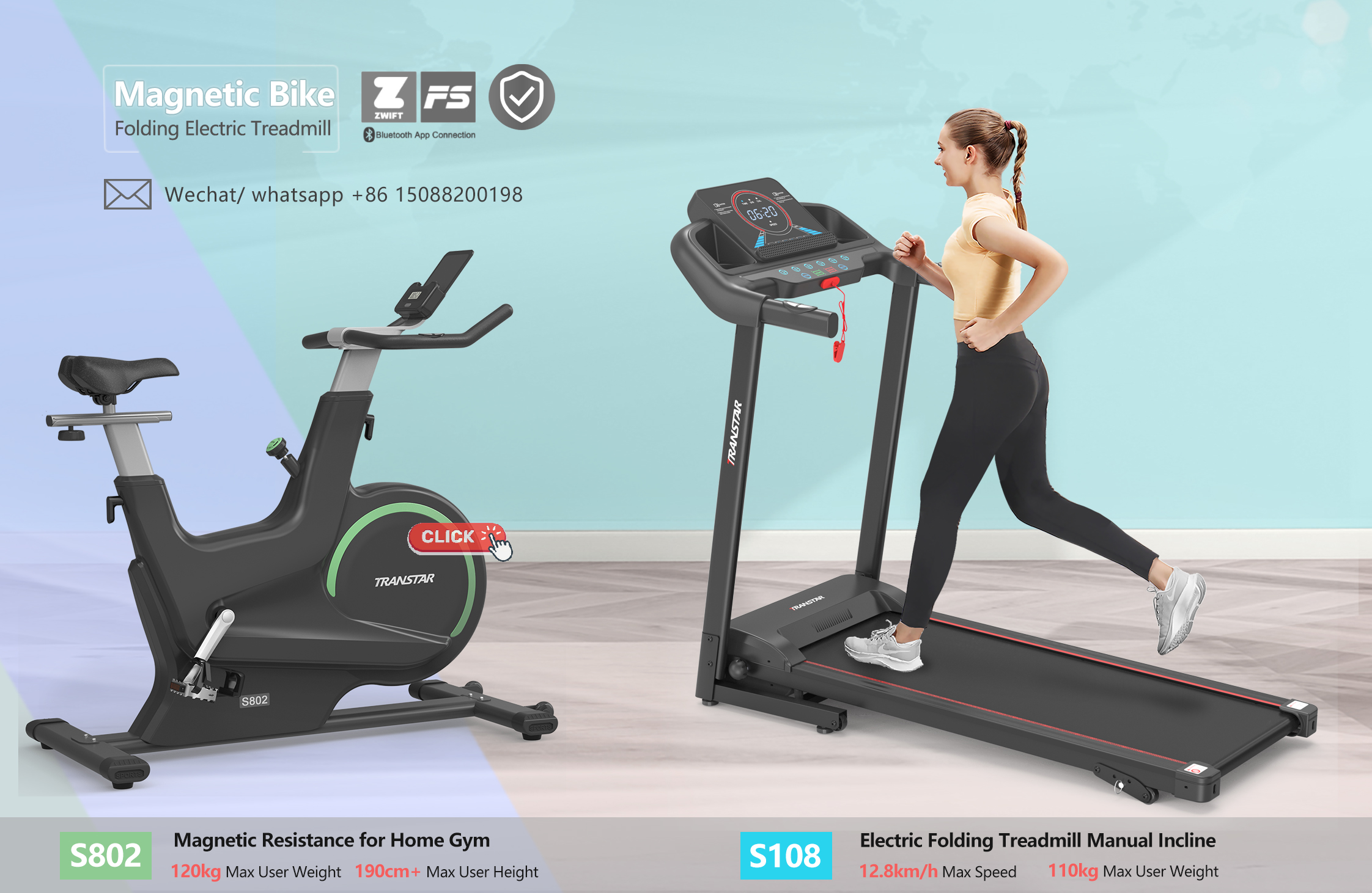 KUOKEL KBR-JK107 Tapis de Marche Electrique TAPIS DE COURSE Pliable