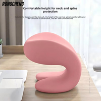 Chaise de bureau/ordinateur personnalisable avec station de repos, accessoire essentiel, support de nuque, oreiller inclinable et réglable en hauteur pour la sieste