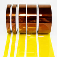 Ruban thermique résistant à la chaleur de 10 mm, film adhésif pour autocollants de logo, fixation de papiers de sublimation, matériau PET, surface brillante