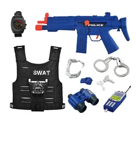 Divertente Set di giocattoli per bambini accessori per giochi di ruolo della polizia Set di polizia giocattolo