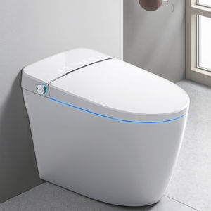 핫 세일 자동 오픈 WC 전기 비데 화장실 지능형 변기 발 터치 센서 플러시 원피스 스마트 화장실 - Product Image 1