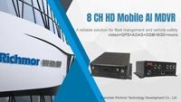 2024 Usine pas cher AI ADAS DSM tracker 4G 3G WIFI GPS carte sd 2 to AHD h.265 1080p 2MP mobile dvr véhicule voiture boîte noire