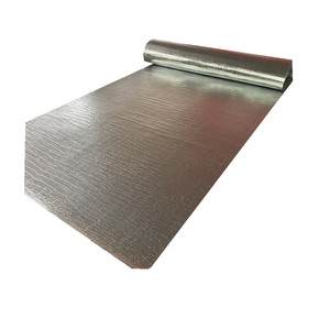 Tissu <span class=keywords><strong>en</strong></span> fibre <span class=keywords><strong>de</strong></span> <span class=keywords><strong>verre</strong></span> laminé composite avec feuille d'aluminium, isolation unilatérale, <span class=keywords><strong>prix</strong></span> usine - Product Image 3