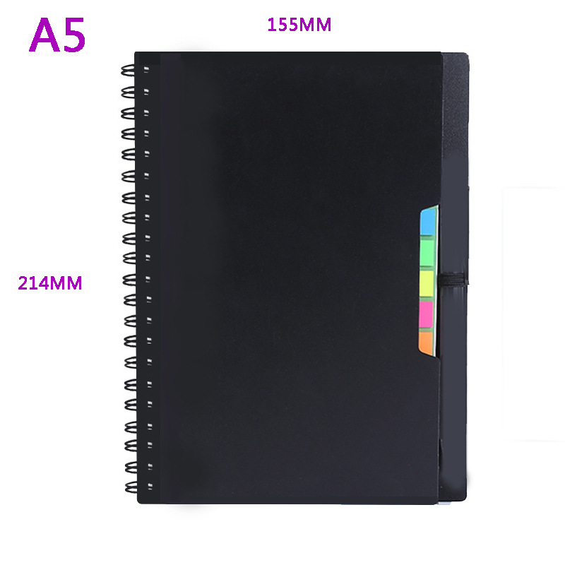 A5 black- insert-square hole