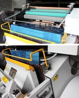 Machine d'estampage à chaud de gaufrage manuel à commande par ordinateur TYMB750 pour carton et plastique