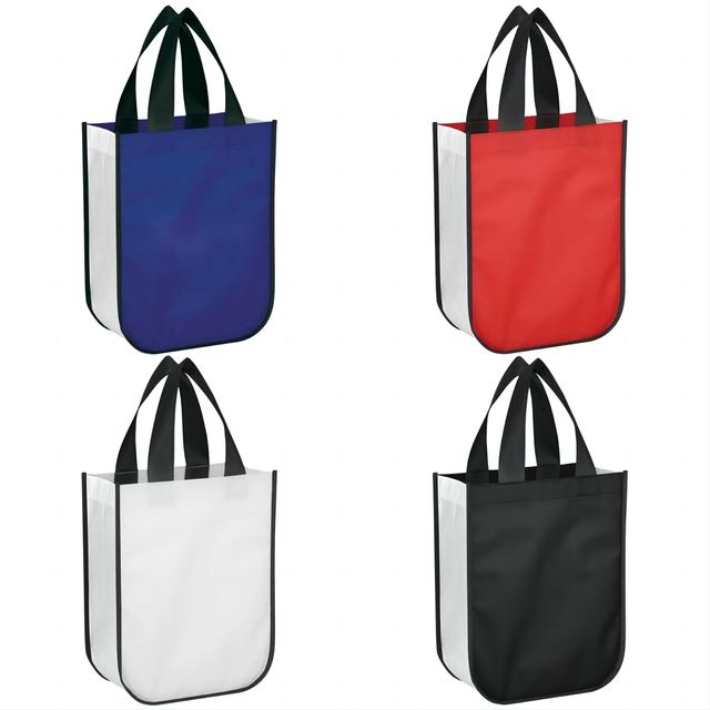 Eco Friendly Grocery Handbags Cheap Bags Non Woven Bag Pp Woven Tote Shopping Custom Gift Promotion Shopping Bags