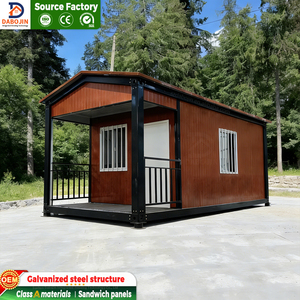 40ft 20ft Prefab Mobiele Containerwoningen Uitbreidbaar Tiny House Huizen voor Villa Luxe Wonen - Product Image 1