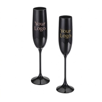Gobelet à vin en plastique de haute qualité 6 oz, verre à Champagne pour fête