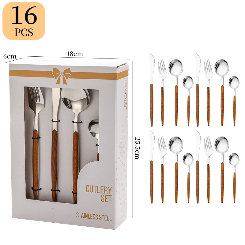 Natural color 16 piece set
