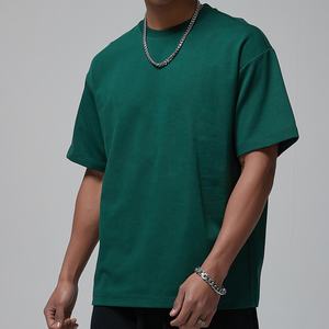 Custom Logo Oversized Heavyweight Quick Dry <b>T</b>-<b>Shirt</b> 100% Cotton DTG Personalized Print Comfort Fit Streetwear Style For <b>Men</b> - Product Image 3