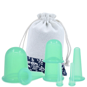 Ensemble de ventouses en silicone pour soins de santé anti-cellulite, 7 pièces, pour le corps/les yeux/le visage - Product Image 4
