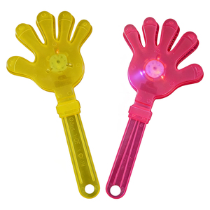 ขายส่งราคาถูก ที่ตบมือเชียร์ฟุตบอลแบบกำหนดเอง ที่ตบมือพลาสติกพร้อมไฟ LED - Product Image 4