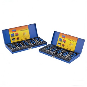 Ensemble d'outils à main pour mécaniciens automobiles de 131 pièces, compatible OEM, en acier inoxydable durable, avec embouts <span class=keywords><strong>et</strong></span> tarauds, emballage en sac <span class=keywords><strong>et</strong></span> boîte combinés - Product Image 2