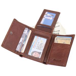 J.<span class=keywords><strong>m</strong></span>.d Hot Sale Heren Korte Lederen Geldkaarthouder Tas Business Casual Portemonnee Dames Portemonnee Groothandel Spot Portemonnee - Product Image 6