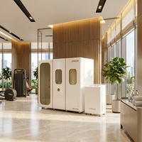 Üçlü Wellness Kokon Spor İyileştirme Odası Soğutma Ekipmanı İyileştirme Alanı için