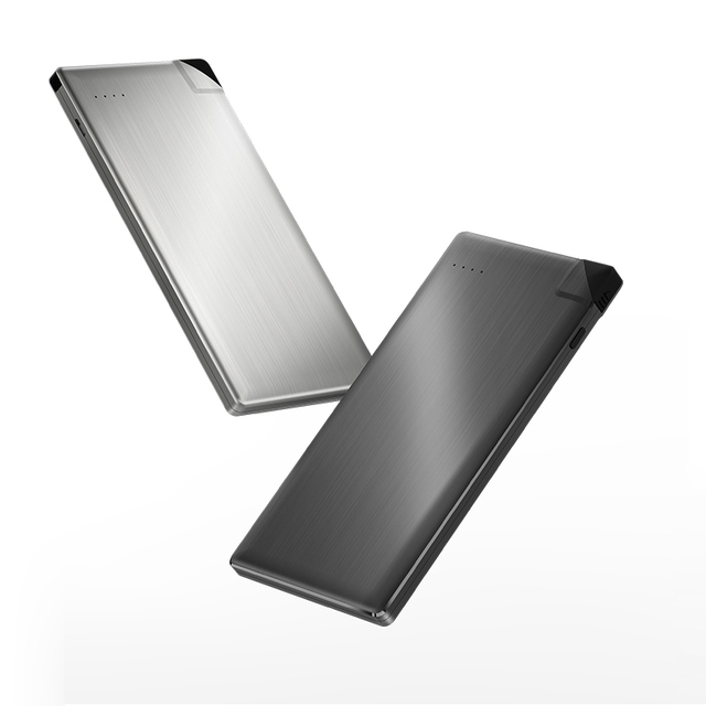 10000mah Ultra Thin Portable Phone Charger Built-in Cable Power Bank