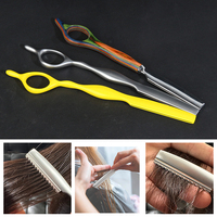 Rasoir manuel professionnel pour coiffeur, support de rasoir pour cheveux clairsemés, couteau de rasage pour homme