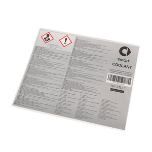 Tùy chỉnh in ấn không thấm nước biểu tượng tùy chỉnh tự dính Vinyl CuộN cảnh báo độc hại hóa chất bao bì nhãn - Product Image 5