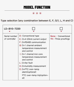 Termostato per Trasformatore a Secco Fujian LEAD LD-B10-T220 TH - Product Image 4