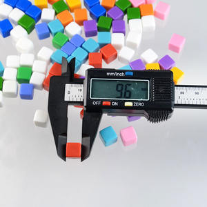 <span class=keywords><strong>Dados</strong></span> de Colores Surtidos, <span class=keywords><strong>Dados</strong></span> Multicolores en Blanco para Juegos de Mesa y Enseñanza de Matemáticas - Product Image 5