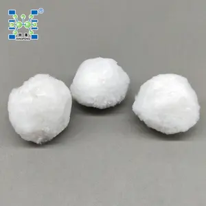 Cotton Defoamer Material Water Treatment Oil-removing Fiber Ball Cooling Tower Filter