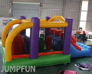 Mejor fábrica El mejor descuento <span class=keywords><strong>2021</strong></span> carrera de obstáculos de rebote barata 6x3x2,5 m Castillo de salto para niños gran <span class=keywords><strong>venta</strong></span> de fábrica - Product Image 5