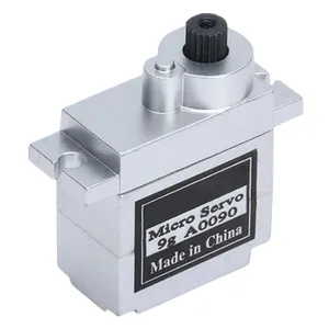 9G Micro <strong>Servo</strong> Metal Geared Motor Kit for <strong>RC</strong> Robot Arm Hand <strong>Control</strong> <strong>with</strong> Cable Mini <strong>Servos</strong> - Product Image 1
