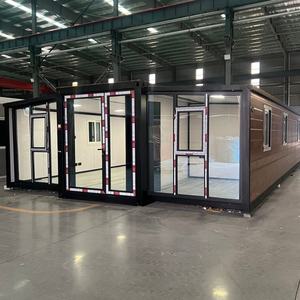 Maison préfabriquée en conteneur à double aile extensible en acier, à vente rapide, pour l'expansion, fabriquée en Chine - Product Image 3