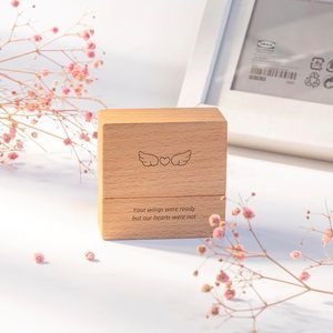 New cross-border wooden pet <b>urn</b>, <b>cat</b> and dog hair storage box, pet hair keepsake box - Product Image 1