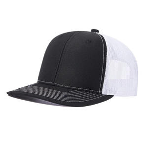 Listo para enviar, venta al por mayor, alta calidad, en blanco, 5 paneles, gorra de malla para camionero, gorra con ala curva estructurada, gorra Snapback, Gorras de uso diario - Product Image 3