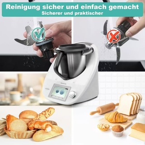 Metall-Mixerhorn und Teigknetklinge für ThermomixTM5/<span class=keywords><strong>TM6</strong></span> Universelle Mischküchenmesser - Product Image 2