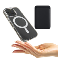 Étui de téléphone de sac de carte de portefeuille magnétique dur coloré pour iPhone 16 Promax
