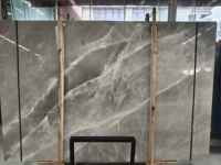 Dalle de marbre gris Thundrous, durable, écologique, imperméable, moderne, pour intérieur et extérieur, escalier, salle de bain, salle à manger, entrée, chambre, couloir
