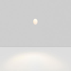 <span class=keywords><strong>Mini</strong></span> lampe <span class=keywords><strong>Led</strong></span> de marquage de sol ovales 1W-3V, Ip65, design anti-éblouissement, trou de coupe ovale, pour l'intérieur et l'extérieur, 1 pièce - Product Image 1