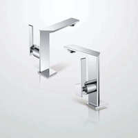 Robinet de lavabo en laiton brossé or, nouveau style 2026, à poignée unique, installation monotrou, anti-éclaboussures, anti-corrosion, mitigeur