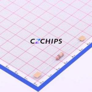 Résistance traversante MO1WS-1ohm 5%-XT52, composant traversant (THT), D3.5xL9mm, film d'oxyde métallique, 1Ohm 5% 350V - Product Image 2