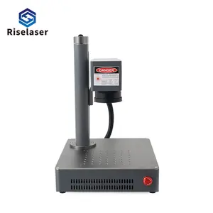 Riselaser 20W Fiber Logo Printing Engraving Colour Laser Marking Machine Laser 3D Marking